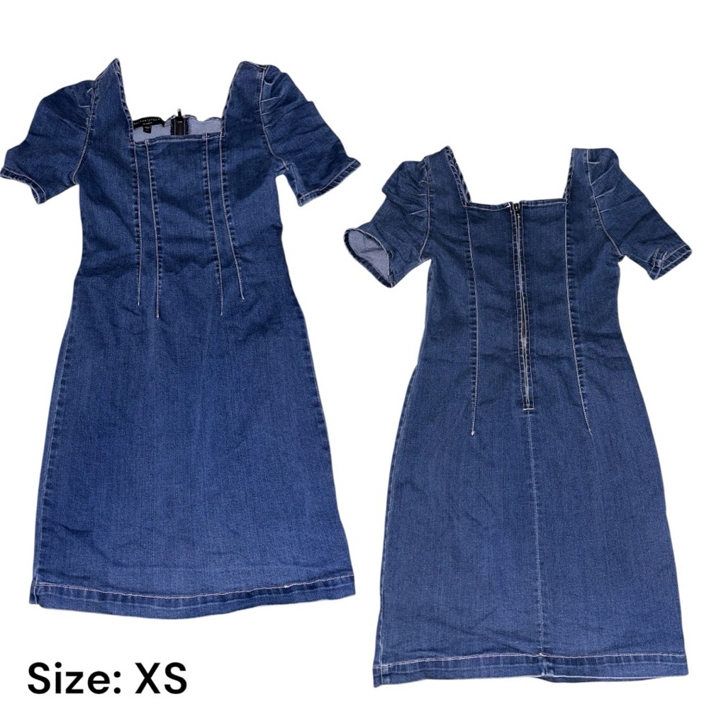 Denim dress
